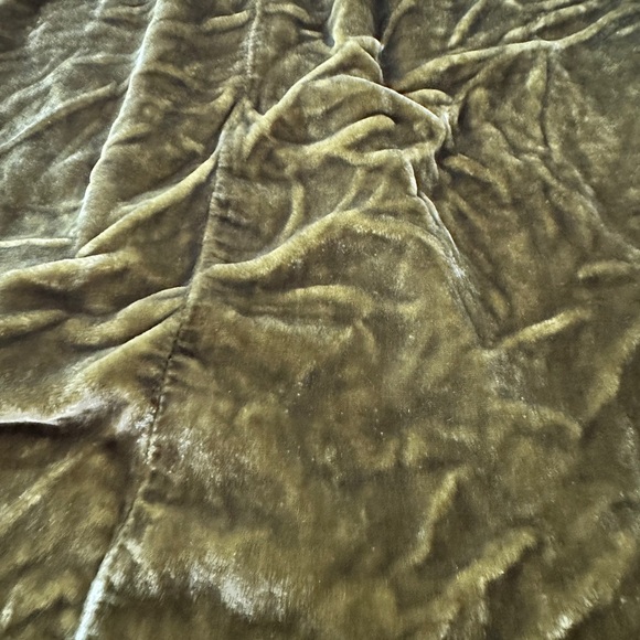 Kathleen Sommers Boutique Dijon Silk Velvet Open Cardigan Medium – Quiet Luxury - Picture 16 of 16